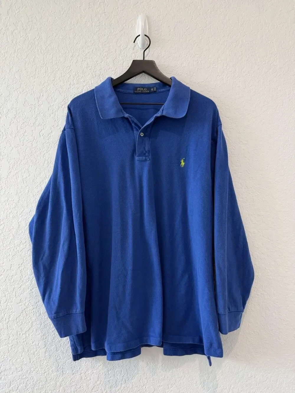 Polo Ralph Lauren Blue Collared Longsleeve Shirt Men’s Size 3XB